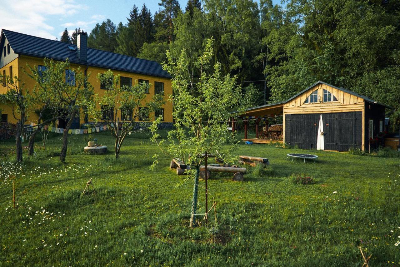 Blickinsfreie - Cabin Schöneck Esterno foto